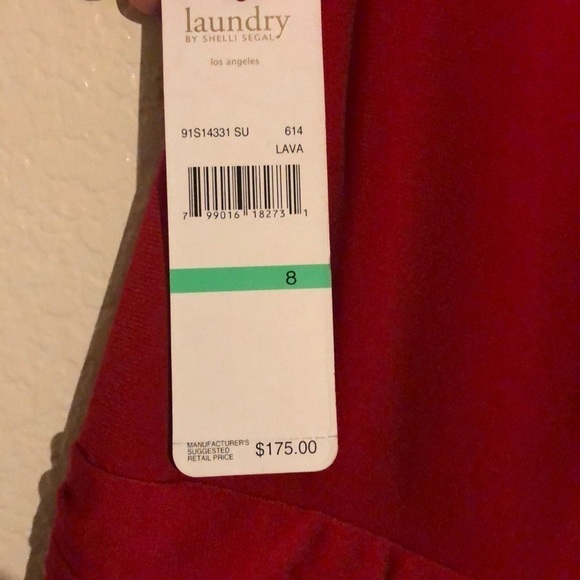 Laundry Red Dress - Picture 3 of 5
